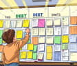 Organize todas as dívidas e saiba qual pagar primeiro