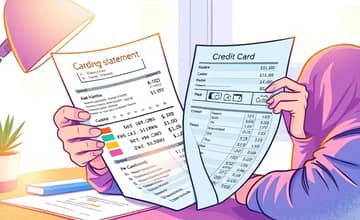 How to Read Your Credit Card Statement