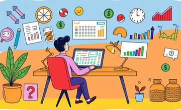 Use planilhas simples para controlar suas finanças