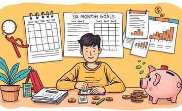 Como definir metas financeiras viáveis para cada semestre