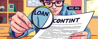 Evitar cargos ocultos en el contrato de préstamo