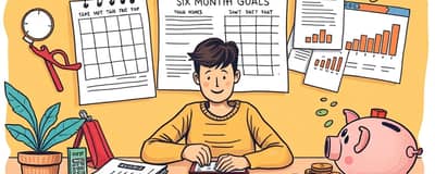 Como definir metas financeiras viáveis para cada semestre