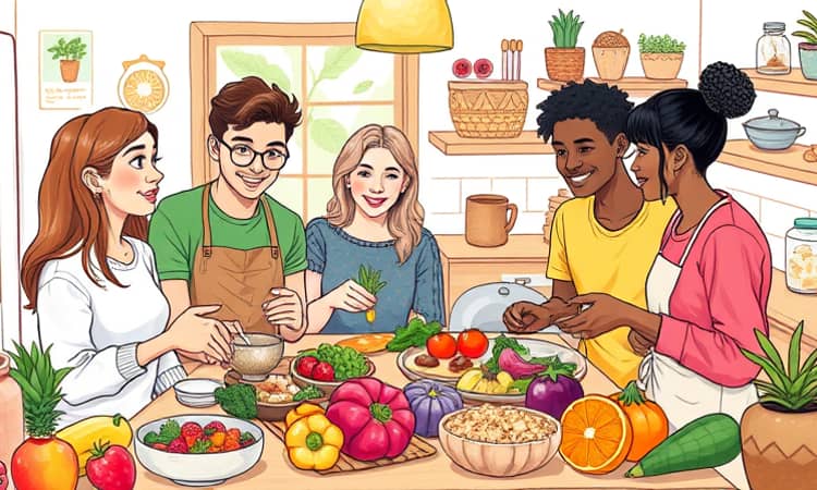 Alimentação econômica e saudável para estudantes