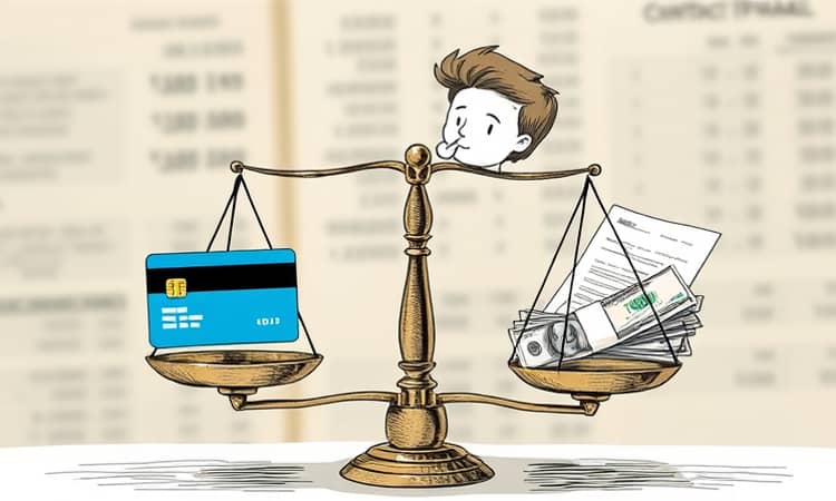 Como escolher entre empréstimo pessoal e cartão de crédito