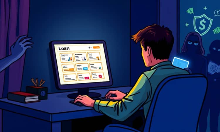 Cuidado com golpes ao buscar empréstimos online