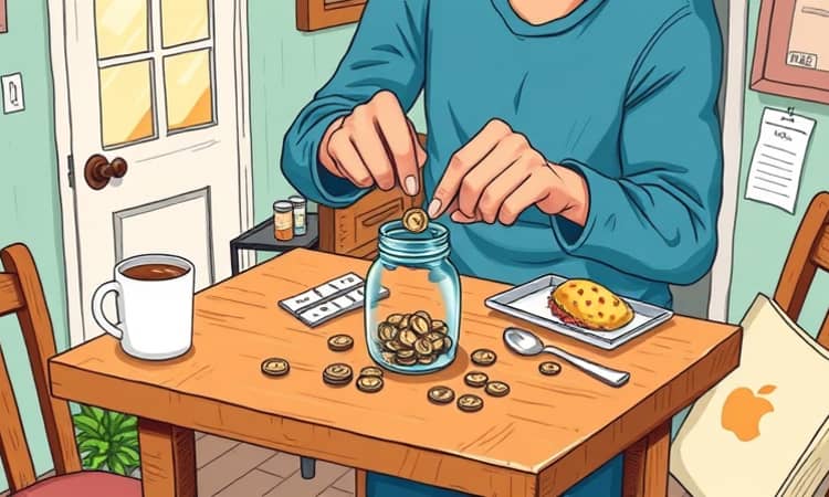 Como guardar dinheiro mesmo com pouco