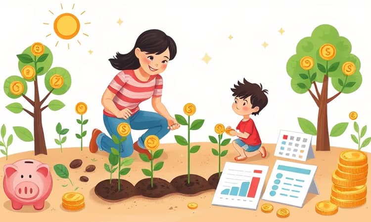 Trabalhe sua mentalidade financeira desde o início