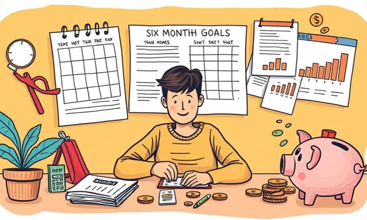 Como definir metas financeiras viáveis para cada semestre